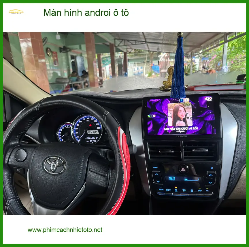 Anh Quang lắp màn hình Android ô tô cho Toyota Fortuner tại Quận 9 ảnh thực tế 3
