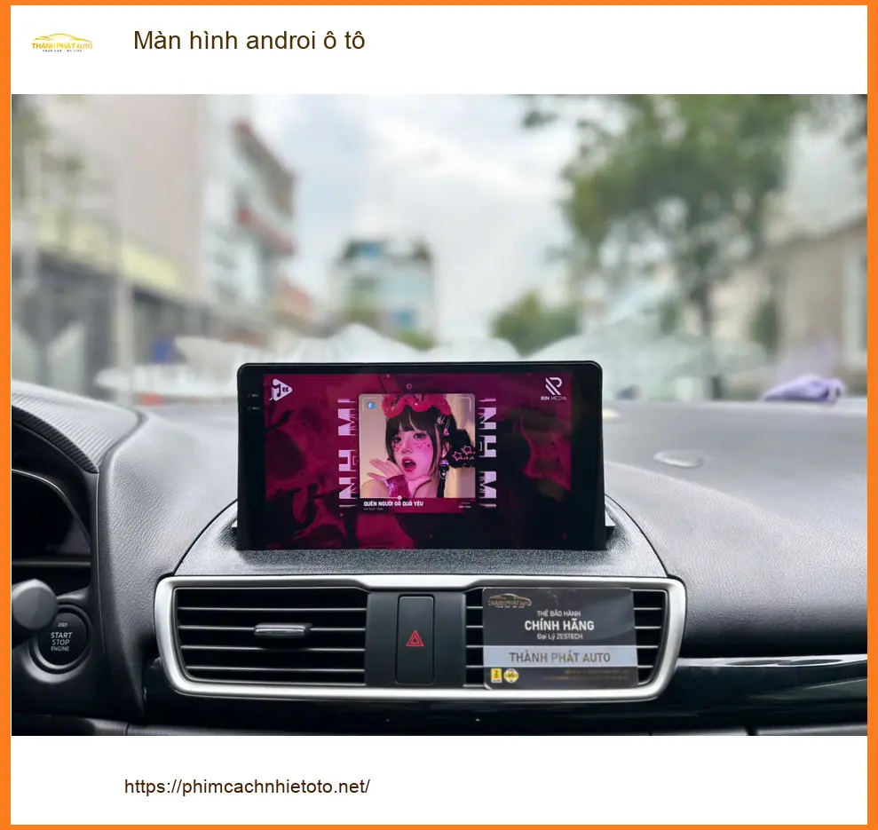 Chú Hữu Đạt lắp màn hình Android ô tô cho Kia K3 tại Hóc Môn