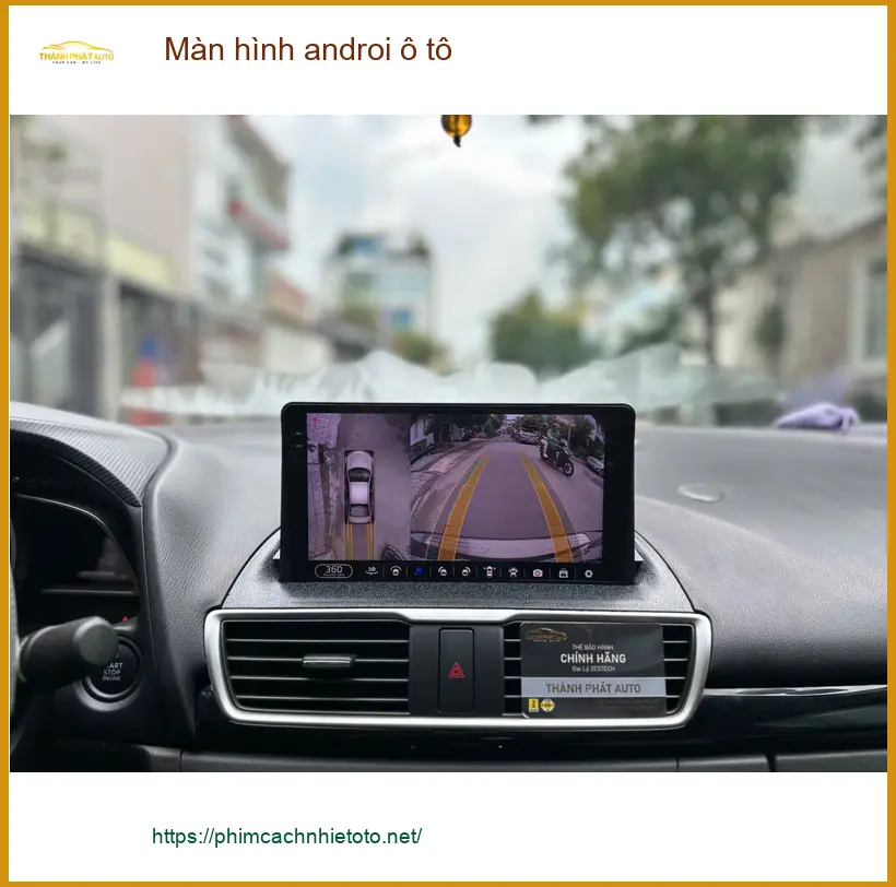 Chú Hữu Đạt lắp màn hình Android ô tô cho Kia K3 tại Hóc Môn ảnh thực tế 3