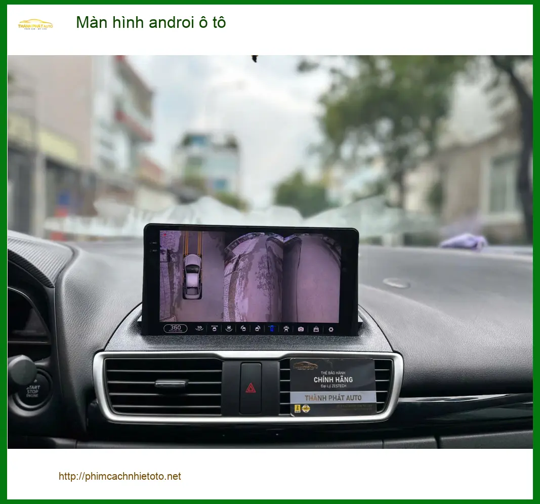 Chú Hữu Đạt lắp màn hình Android ô tô cho Kia K3 tại Hóc Môn ảnh thực tế 4