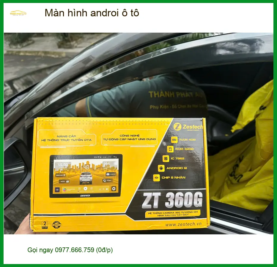 Chú Quý lắp Màn hình Android ô tô cho Suzuki XL7 tại Quận 9 để xe hiện đại hơn