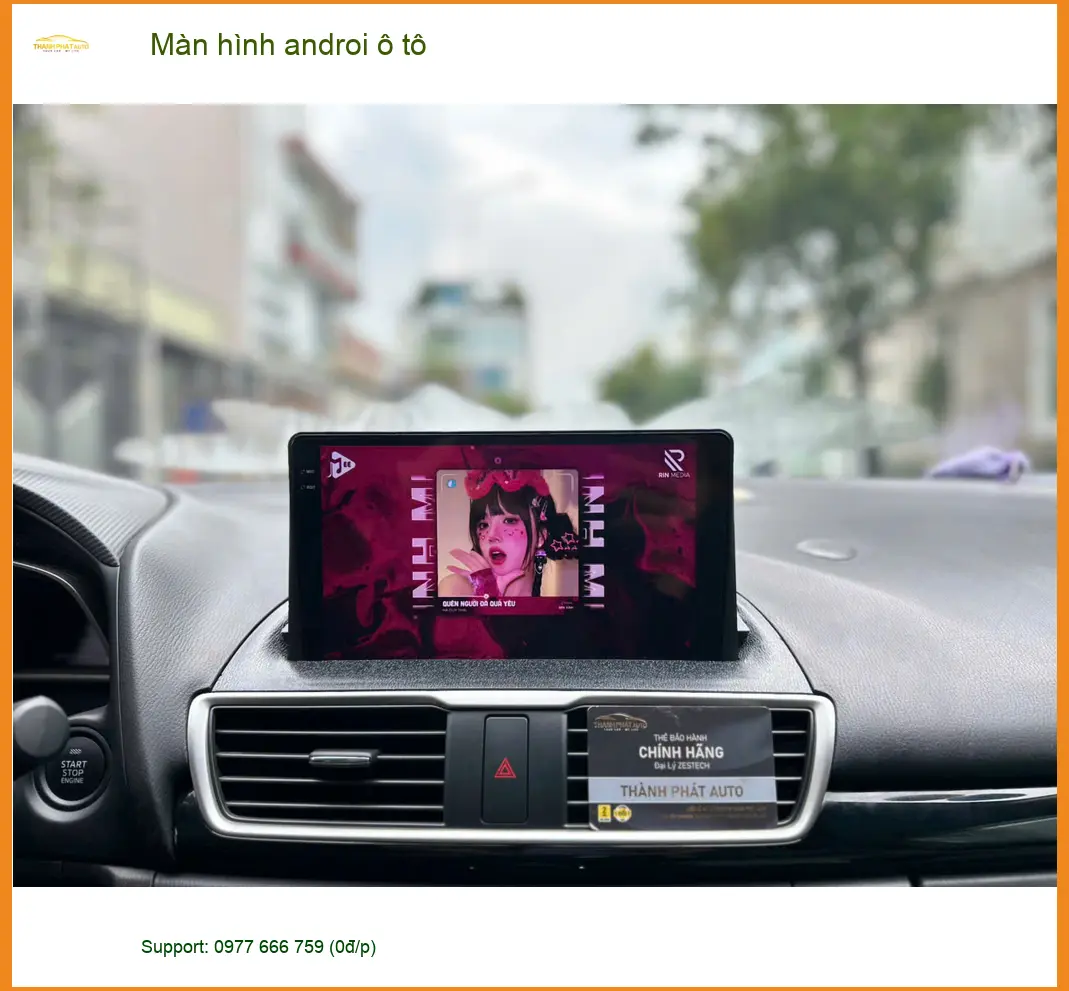 Chú Quý lắp Màn hình Android ô tô cho Suzuki XL7 tại Quận 9 để xe hiện đại hơn ảnh thực tế 4