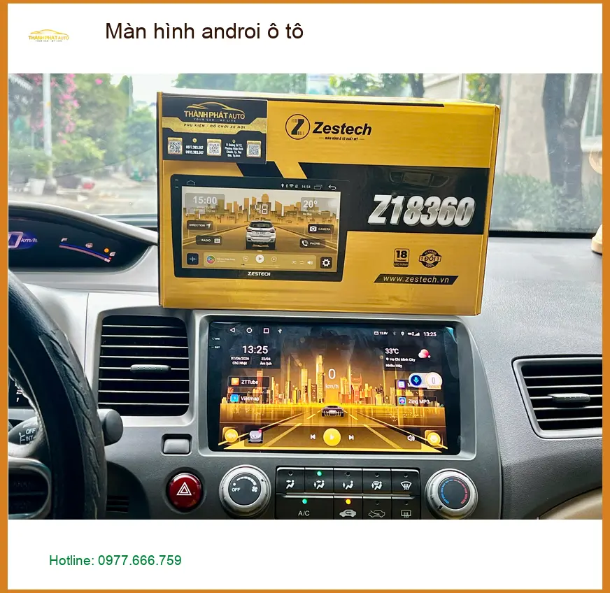 Anh Lộc lắp màn hình Android ô tô VinFast Lux A tại Quận Phú Nhuận