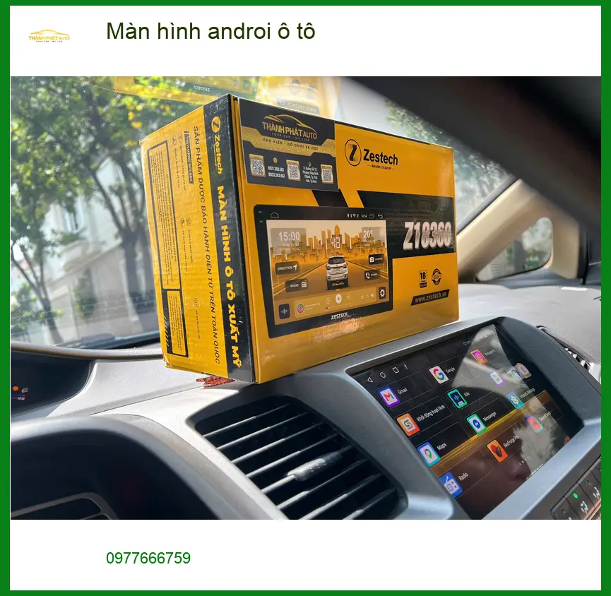 Anh Lộc lắp màn hình Android ô tô VinFast Lux A tại Quận Phú Nhuận ảnh thực tế 2