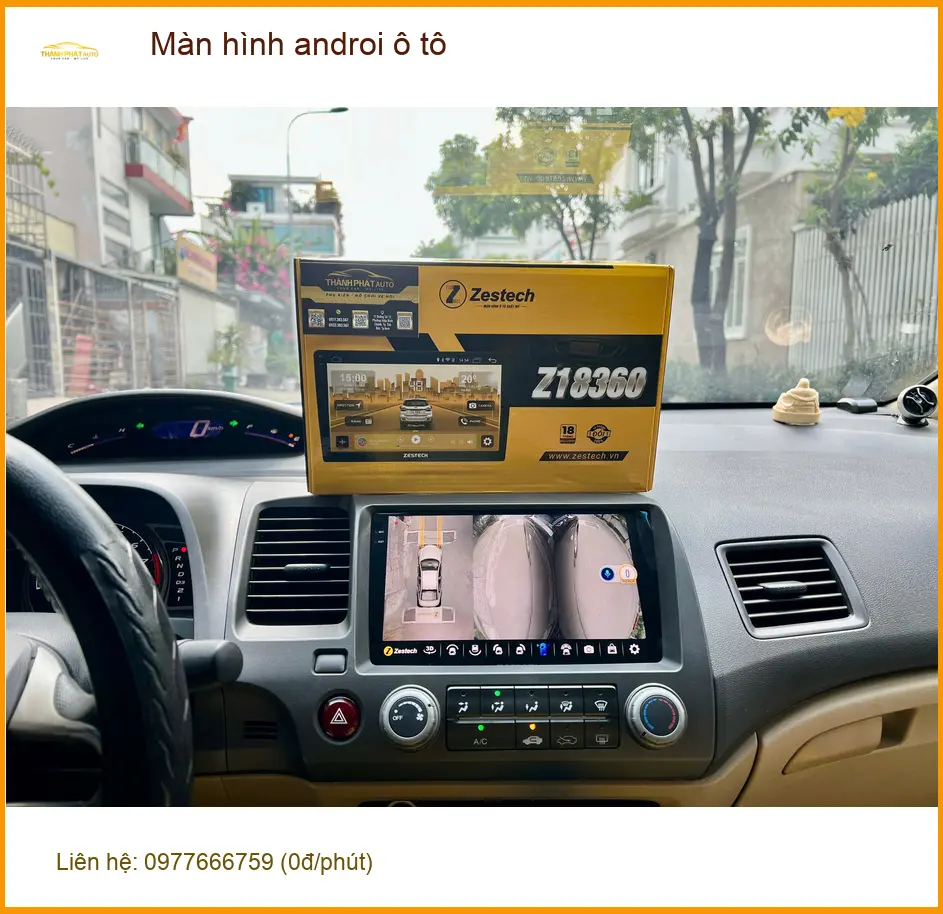 Anh Lộc lắp màn hình Android ô tô VinFast Lux A tại Quận Phú Nhuận ảnh thực tế 4