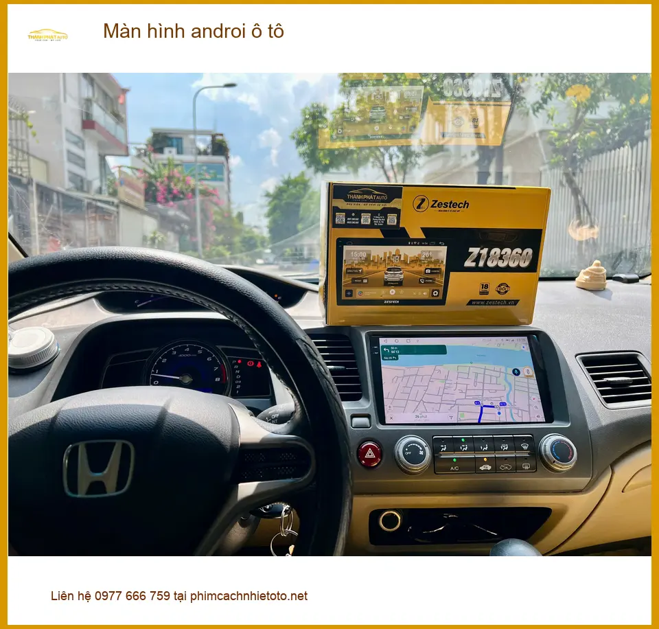 Anh Lộc lắp màn hình Android ô tô VinFast Lux A tại Quận Phú Nhuận ảnh thực tế 5