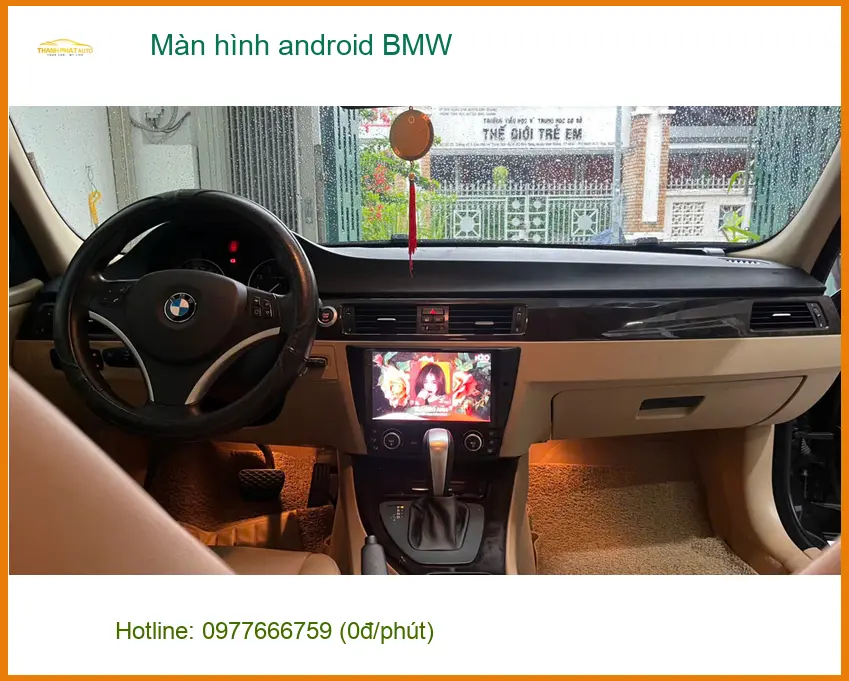 Anh Sơn lắp màn hình Android BMW Quận Bình Tân nâng cấp tiện ích xe. ảnh thực tế 3