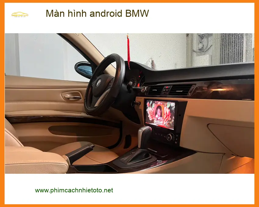 Anh Sơn lắp màn hình Android BMW Quận Bình Tân nâng cấp tiện ích xe. ảnh thực tế 5