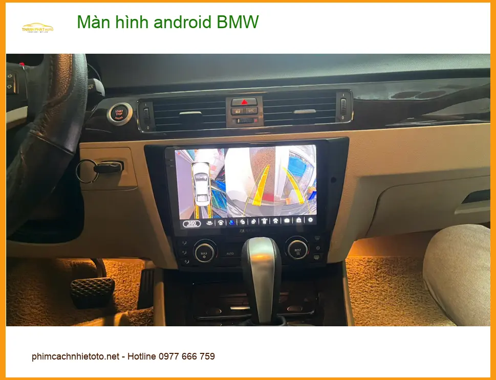Anh Khải lắp Màn hình android BMW X5 tại Quận 3 để nâng tầm tiện ích giải trí ảnh thực tế 2