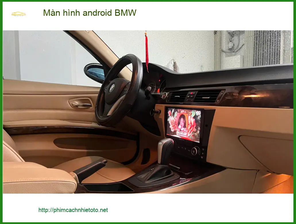 Anh Nam lắp màn hình Android cho BMW X3 tại Quận Phú Nhuận để nâng cấp trải nghiệm lái