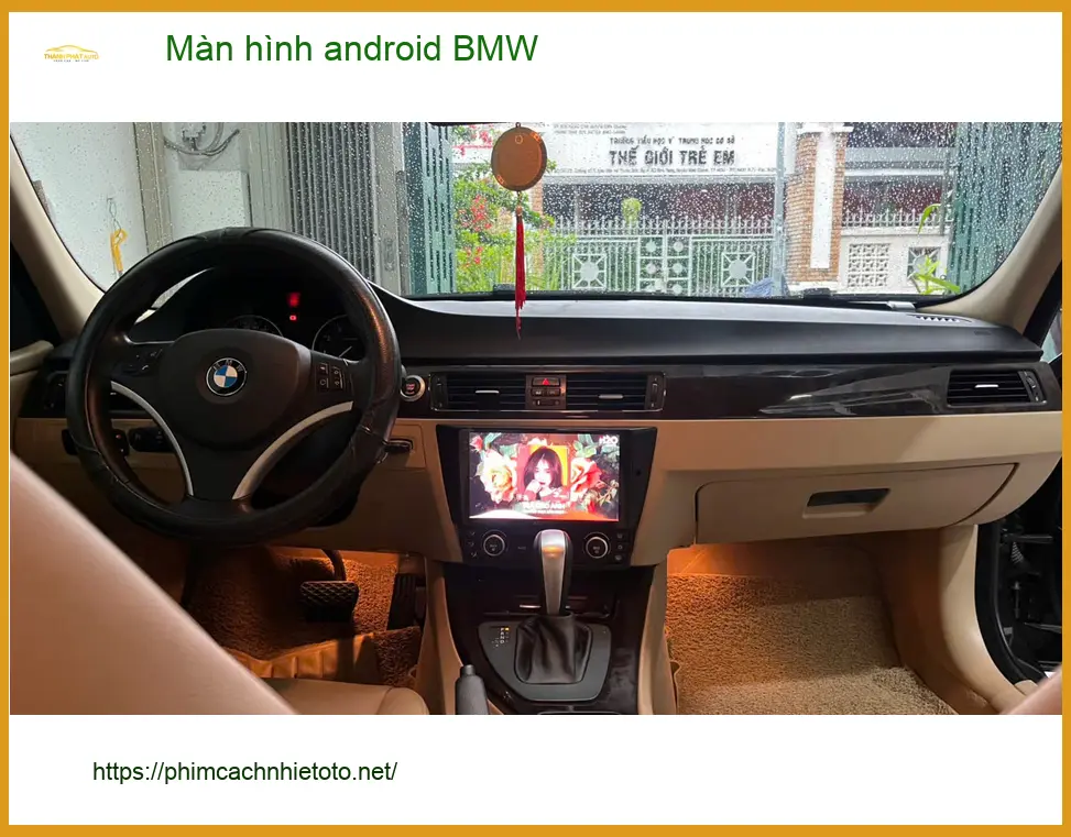 Anh Nam lắp màn hình Android cho BMW X3 tại Quận Phú Nhuận để nâng cấp trải nghiệm lái ảnh thực tế 4
