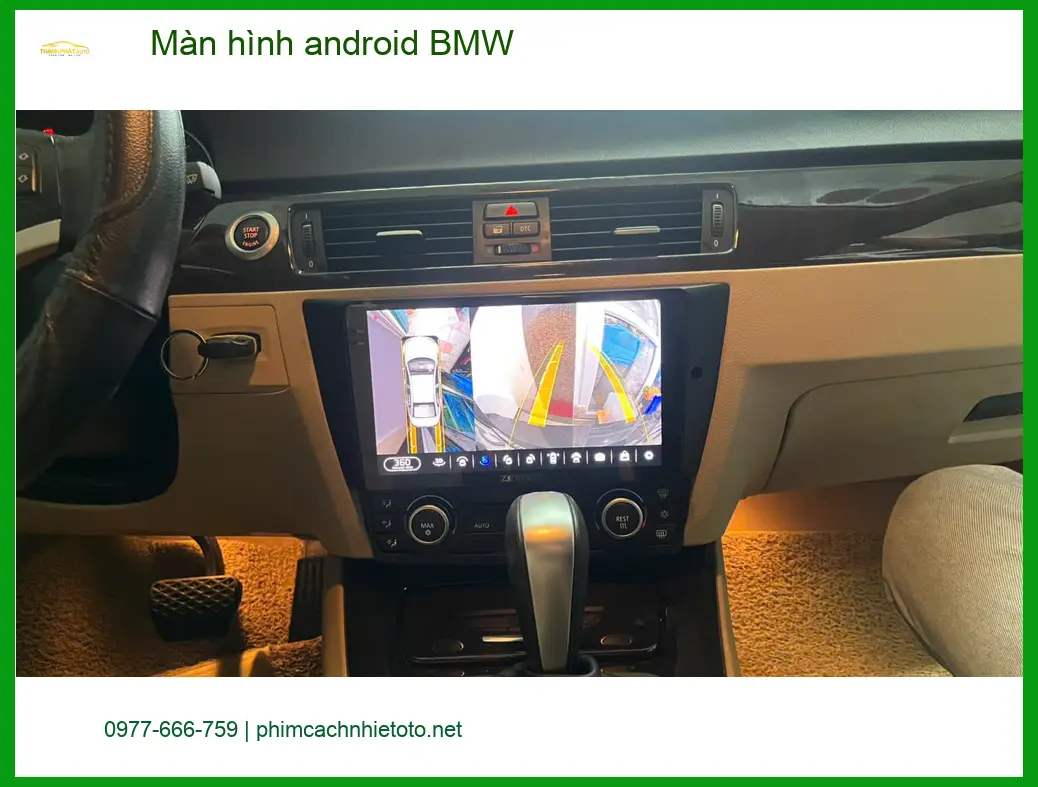 Anh Nam lắp màn hình Android cho BMW X3 tại Quận Phú Nhuận để nâng cấp trải nghiệm lái ảnh thực tế 5