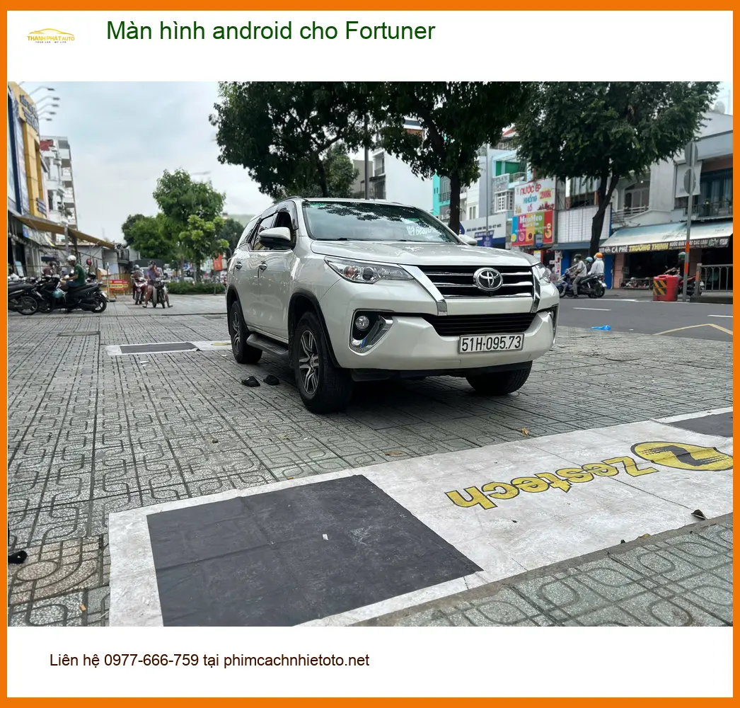 Anh Khang lắp màn hình Android cho Fortuner tại Quận 12 để nâng tầm trải nghiệm lái xe ảnh thực tế 3