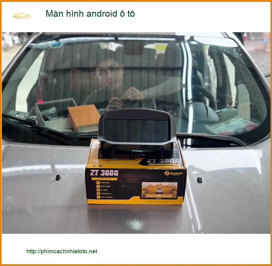 Anh Cường lắp màn hình android ô tô cho Civic tại Thủ Đức để tiện đường ảnh thực tế 4