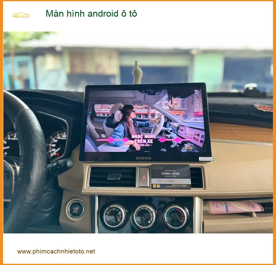 Anh Quang lắp màn hình android ô tô cho Accent tại Quận 9 tiện dẫn đường ảnh thực tế 5