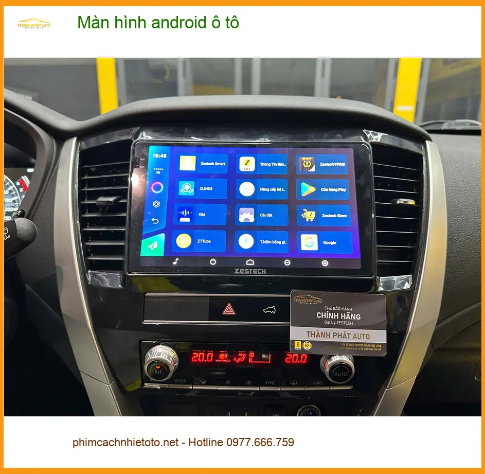 Anh Đạt lắp màn hình android ô tô cho Kia Carnival tại Quận Bình Tân