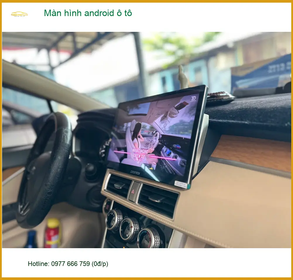 Anh Duy lắp màn hình Android ô tô cho Honda CRV ở Quận Gò Vấp vì muốn giải trí tốt hơn