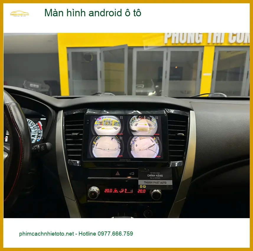 Anh Đạt lắp màn hình android ô tô cho Kia Carnival tại Quận Bình Tân ảnh thực tế 2