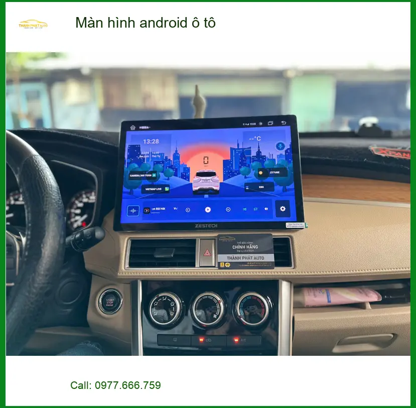 Anh Duy lắp màn hình Android ô tô cho Honda CRV ở Quận Gò Vấp vì muốn giải trí tốt hơn ảnh thực tế 3