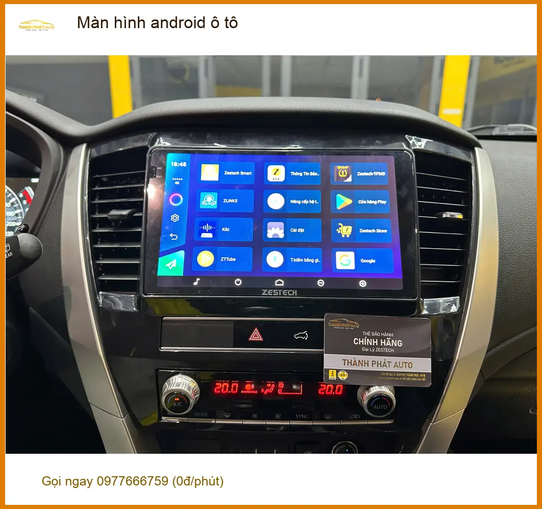 Anh Minh lắp màn hình android ô tô cho Honda CRV tại Quận 9