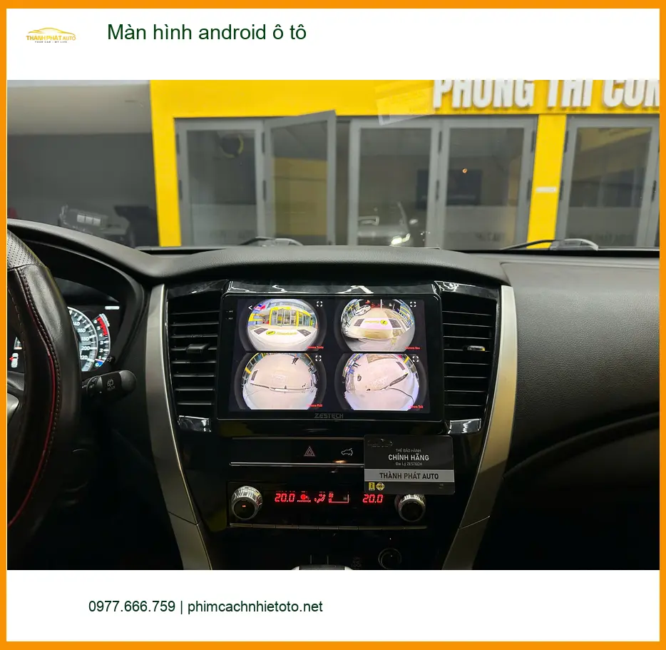 Anh Minh lắp màn hình android ô tô cho Honda CRV tại Quận 9 ảnh thực tế 2