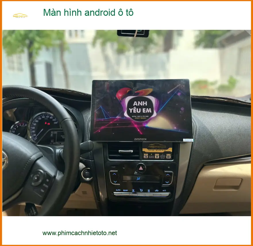 Anh Minh nâng cấp màn hình Android ô tô Ford Everest tại Thủ Đức ảnh thực tế 5
