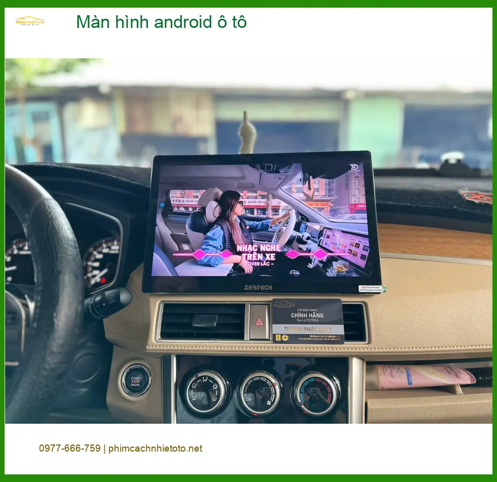 Anh Minh Khang lắp Màn hình android ô tô cho Ford EcoSport ở Quận 2