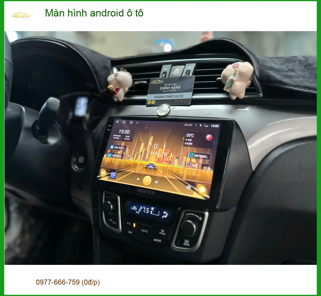 Anh Long lắp màn hình Android ô tô cho Hyundai Accent tại Thủ Đức ảnh thực tế 4
