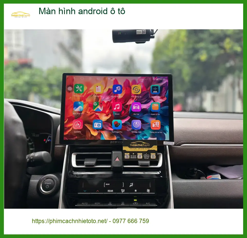 Anh Tùng nâng cấp màn hình android ô tô cho Mazda CX-5 tại Quận 2