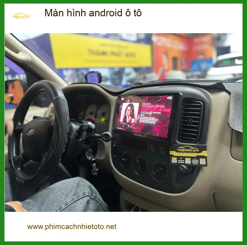 Chị Vân lắp màn hình Android ô tô cho Kia K3 tại Quận 2 để nâng tầm trải nghiệm lái xe ảnh thực tế 3