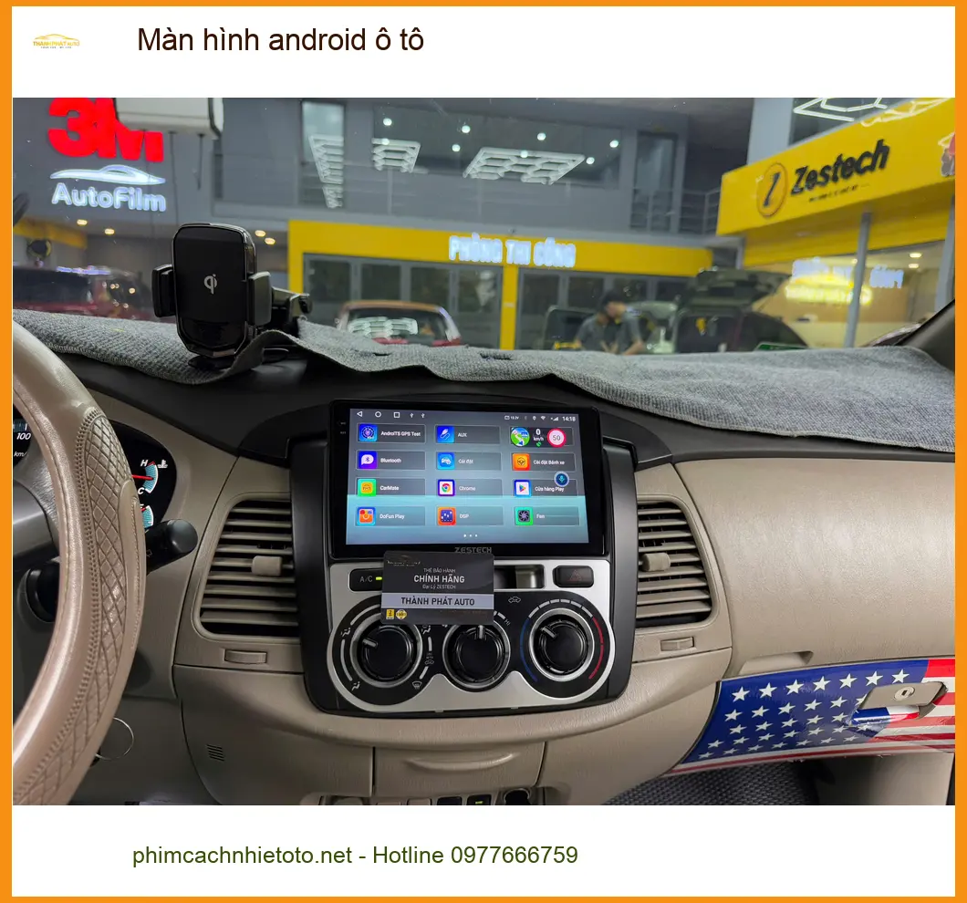 Anh Bách nâng cấp màn hình android ô tô Kia Carnival ở Quận 9 ảnh thực tế 4