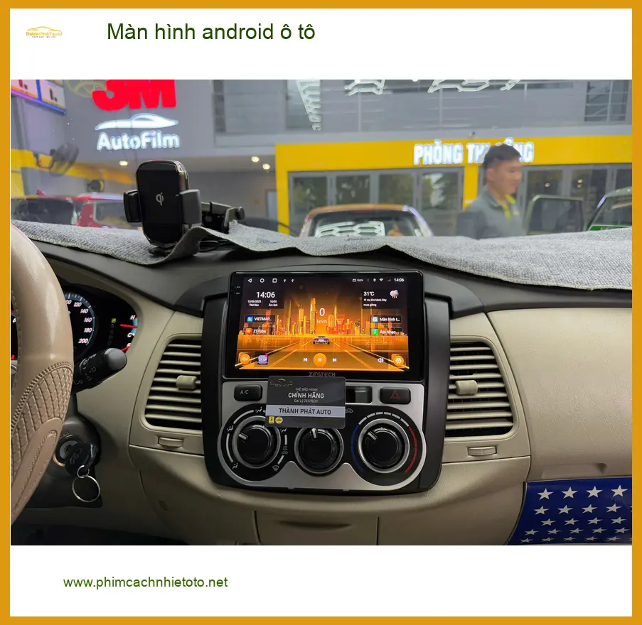 Anh Bách nâng cấp màn hình android ô tô Kia Carnival ở Quận 9 ảnh thực tế 5