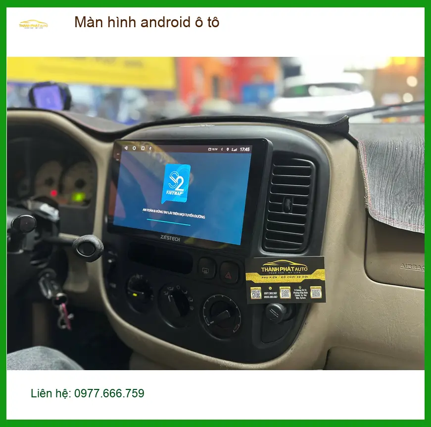 Anh Duy lắp màn hình Android ô tô cho Ford Everest tại Hóc Môn để nâng cấp giải trí ảnh thực tế 3