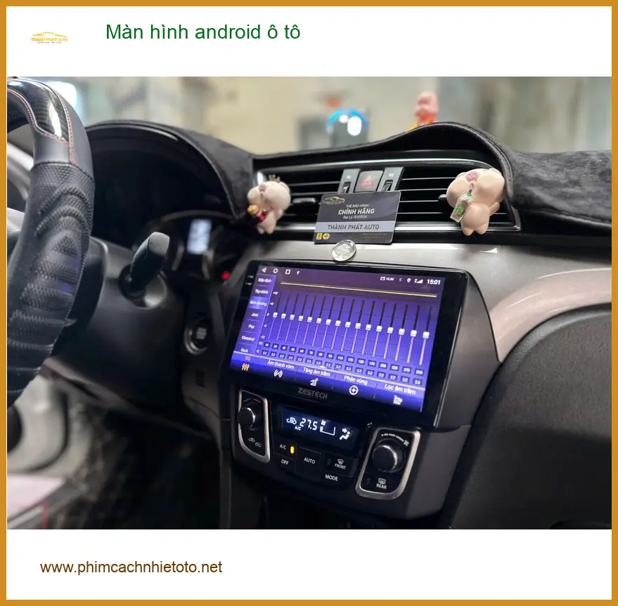 Anh Khôi lắp màn hình Android ô tô cho Mazda CX-5 tại Cần Giờ để tiện xem bản đồ ảnh thực tế 2