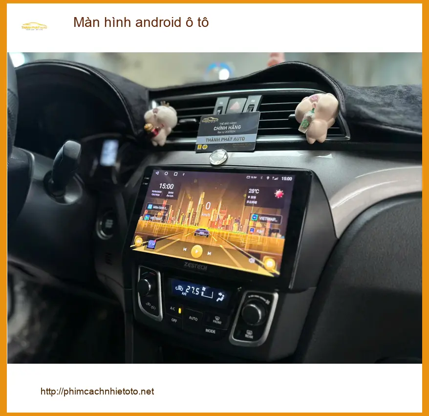 Anh Khôi lắp màn hình Android ô tô cho Mazda CX-5 tại Cần Giờ để tiện xem bản đồ ảnh thực tế 3