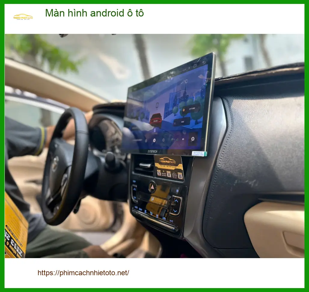 Anh Bách lắp màn hình Android ô tô cho Toyota Vios tại Quận 3. ảnh thực tế 5