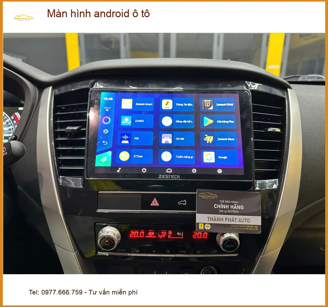 Anh Khải lắp màn hình Android ô tô cho Hyundai Creta tại Hóc Môn để nâng cao trải nghiệm giải trí ảnh thực tế 3