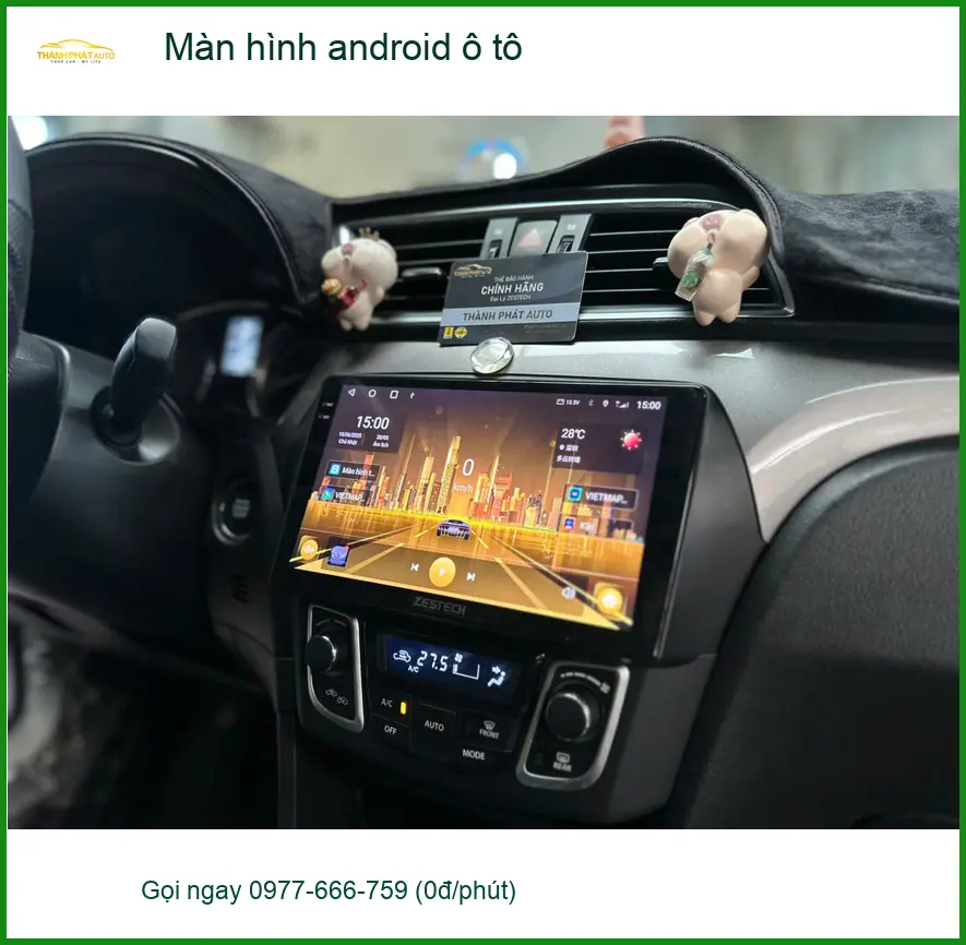 Anh Hào lắp màn hình android ô tô cho Mazda CX-5 tại Nhà Bè ảnh thực tế 2