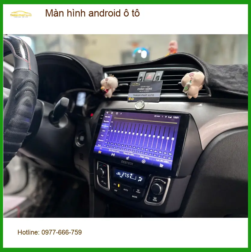 Anh Hào lắp màn hình android ô tô cho Mazda CX-5 tại Nhà Bè ảnh thực tế 3