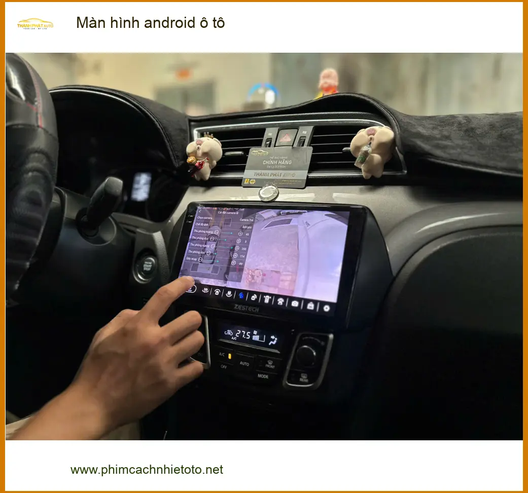 Anh Hào lắp màn hình android ô tô cho Mazda CX-5 tại Nhà Bè ảnh thực tế 5