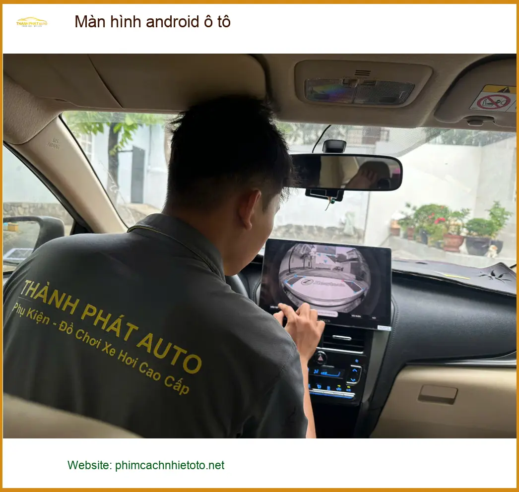 Chú Vĩnh lắp màn hình android ô tô cho Ford Everest tại Quận 9 ảnh thực tế 2