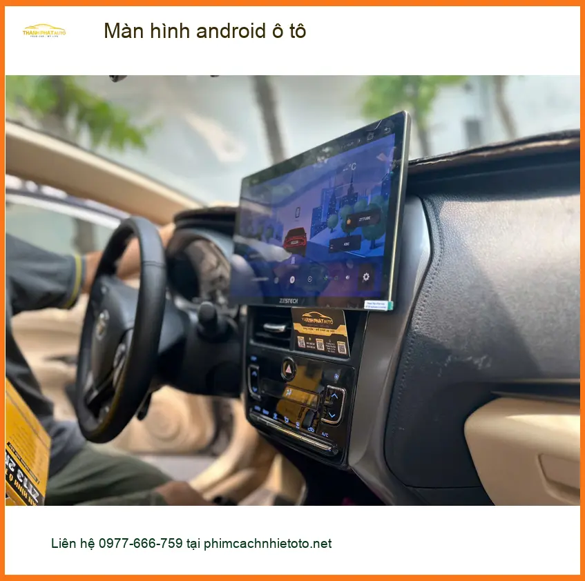 Chú Vĩnh lắp màn hình android ô tô cho Ford Everest tại Quận 9 ảnh thực tế 3