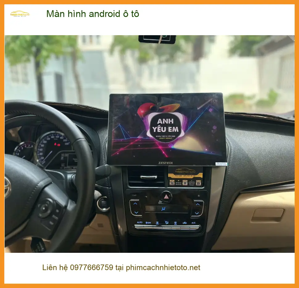 Chú Vĩnh lắp màn hình android ô tô cho Ford Everest tại Quận 9 ảnh thực tế 4