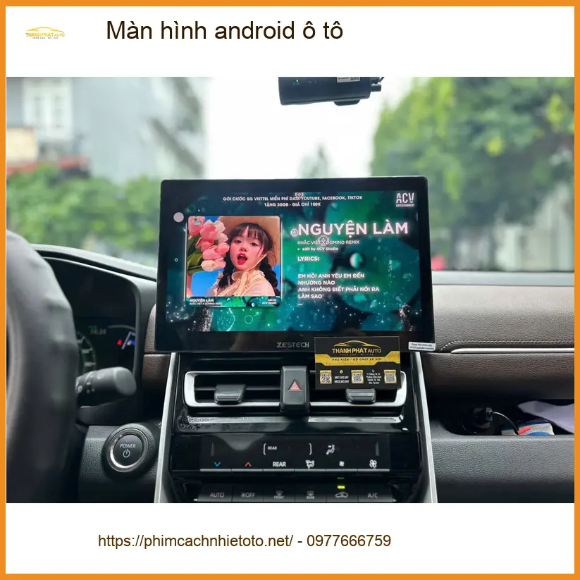 Anh Kiên lắp màn hình Android ô tô cho Mitsubishi Xpander ở Gò Vấp