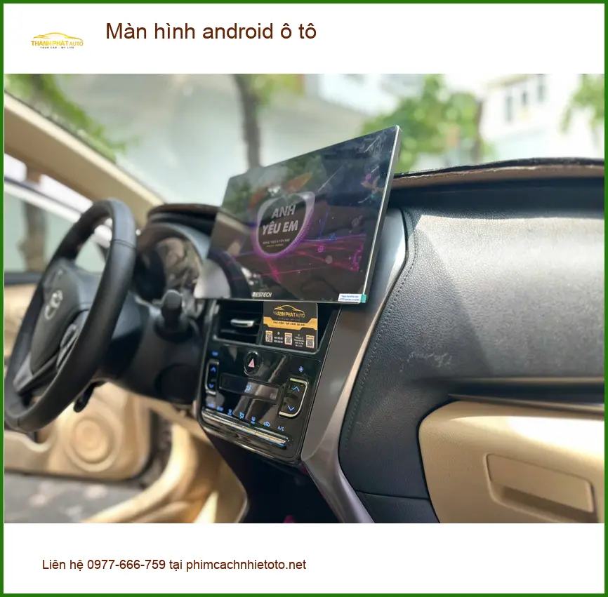 Anh Dũng lắp màn hình Android ô tô cho Ford Everest tại Quận Tân Bình