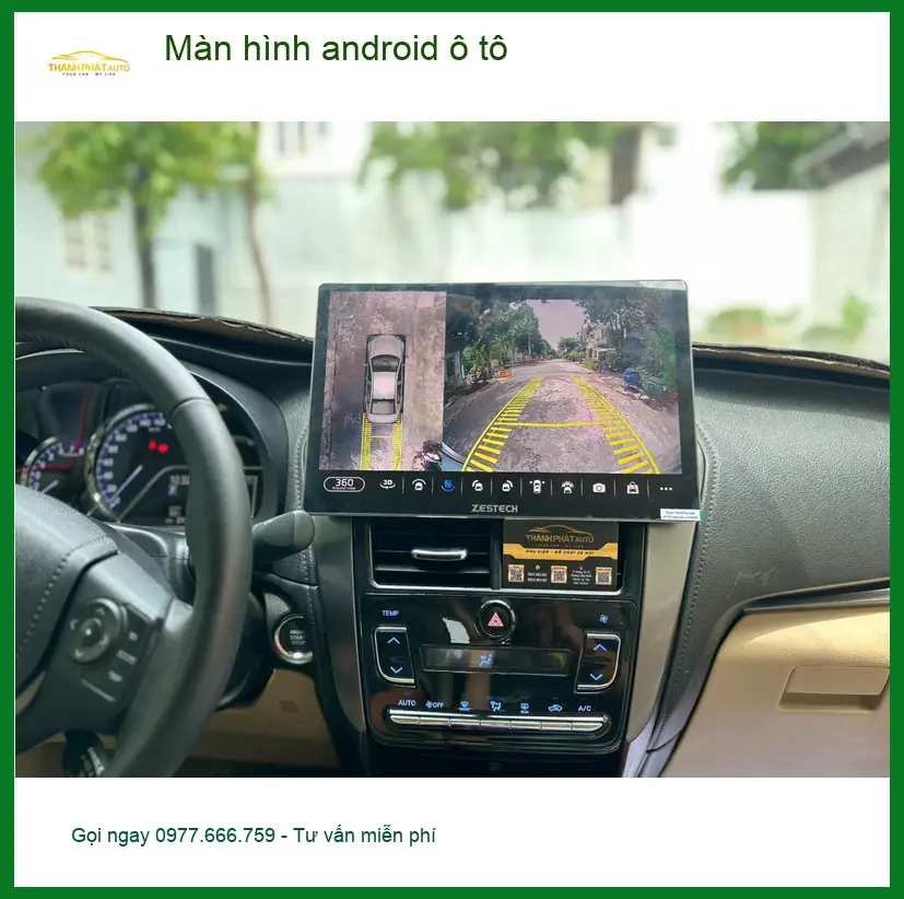 Anh Dũng lắp màn hình Android ô tô cho Ford Everest tại Quận Tân Bình ảnh thực tế 2