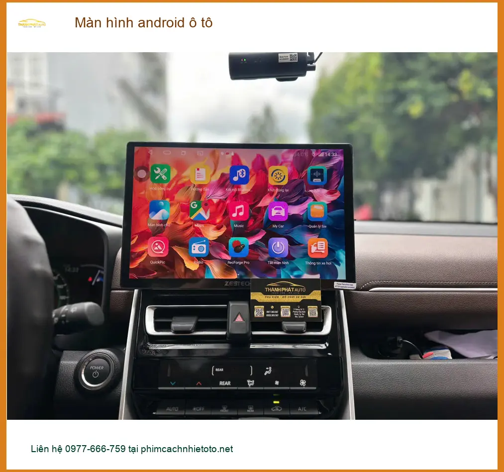Anh Kiên lắp màn hình Android ô tô cho Mitsubishi Xpander ở Gò Vấp ảnh thực tế 3
