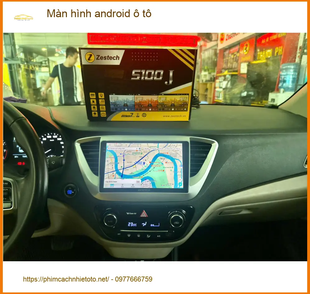 Anh Minh lắp Màn hình Android ô tô cho Honda CRV tại Quận 1 ảnh thực tế 4