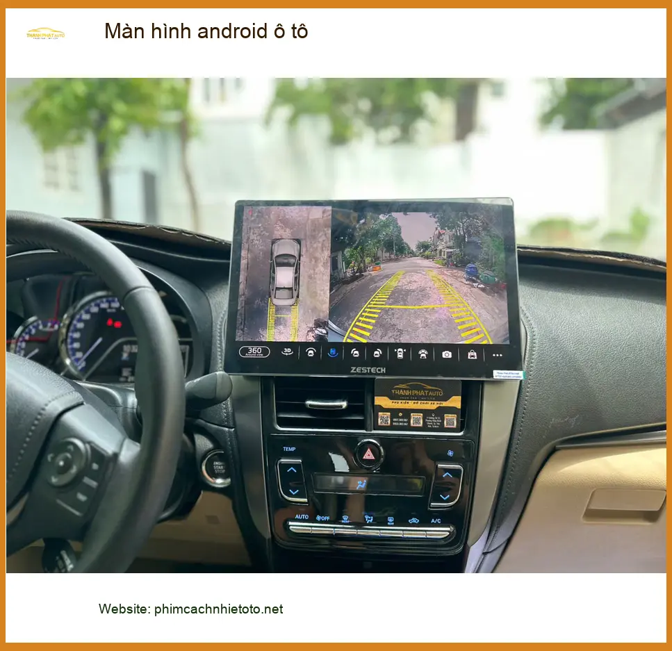 Anh Tấn lắp màn hình Android Hyundai Accent tại Nhà Bè, dẫn đường, giải trí. ảnh thực tế 4