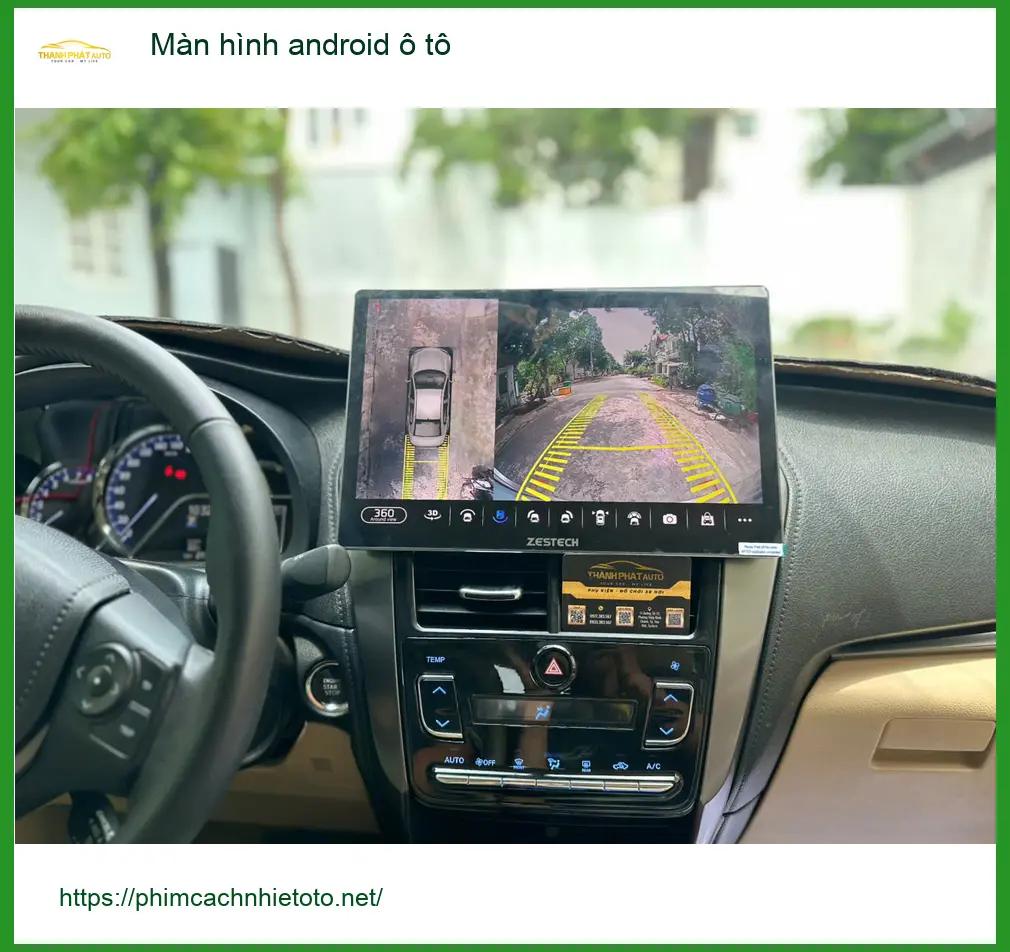Anh Hải lắp màn hình android ô tô cho Chevrolet Colorado ở Củ Chi